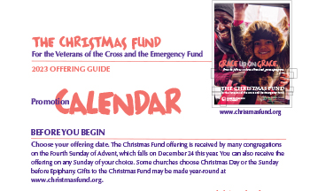 2023 Christmas Fund Promotion Calendar